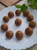 Laddu with little millet (healthy Version of eating dessert)
