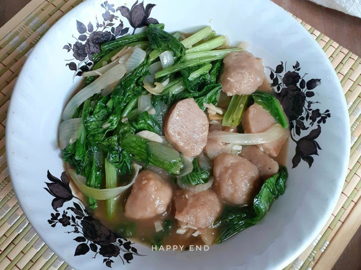 Resep Ca Sawi Hijau yang Lezat