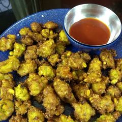 A picture of Corn pakode.