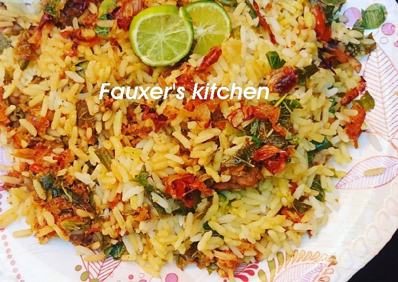 Minced meat Biryani