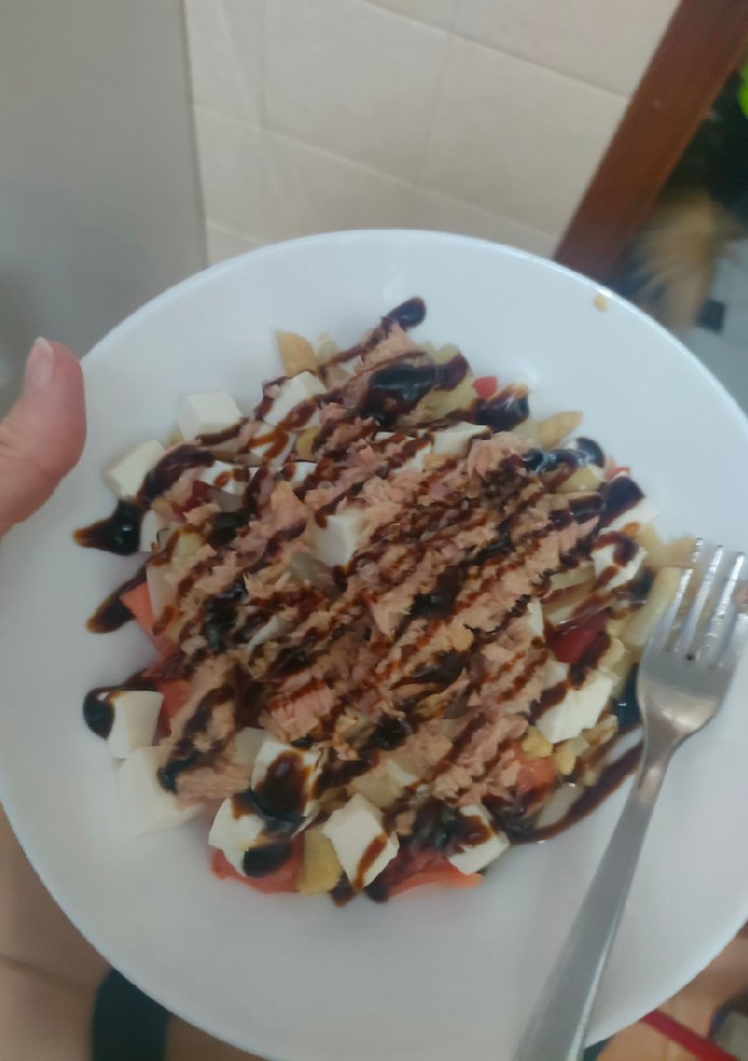 Una foto de Ensalada de tomate