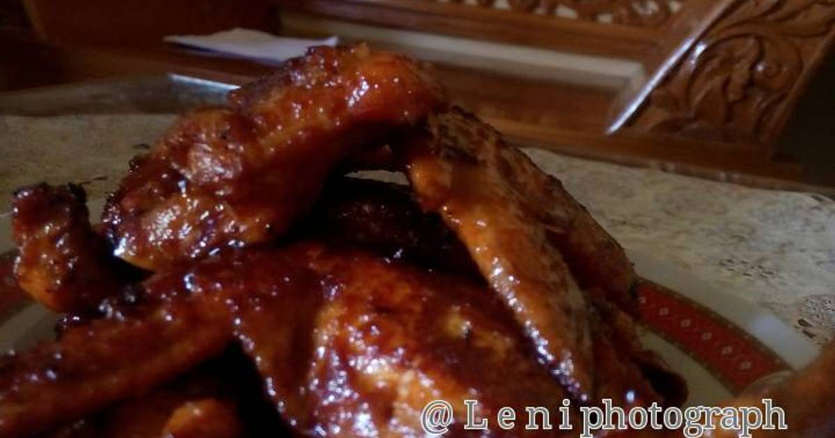 Resep Ayam hitam manis bumbu rujak oleh Leni Asmawati 