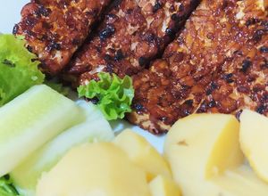 Foto resep Tempe Bakar #HealthyDiet (masalah lambung)