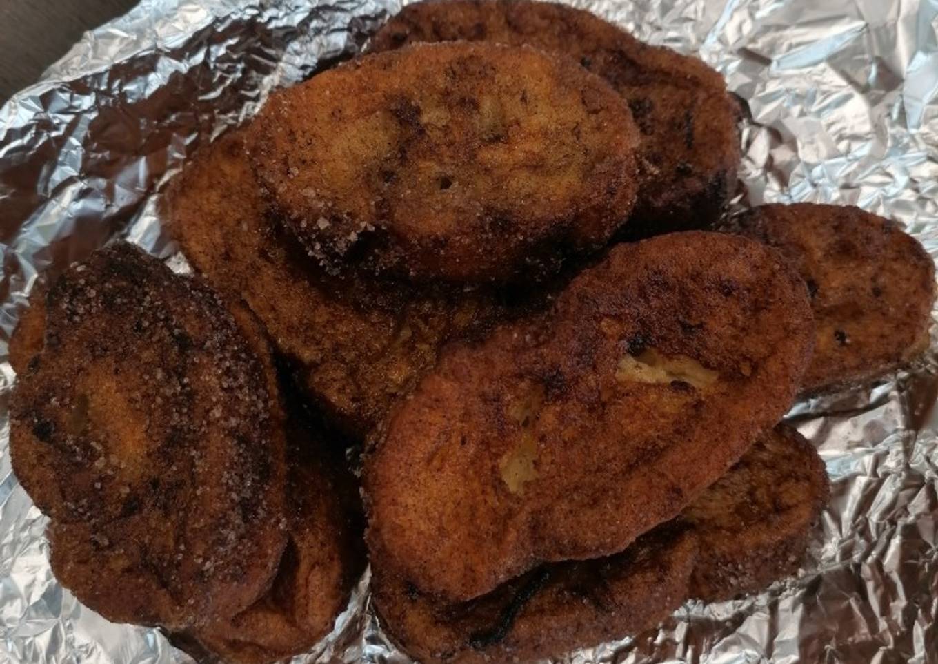Torrijas con leche merengada