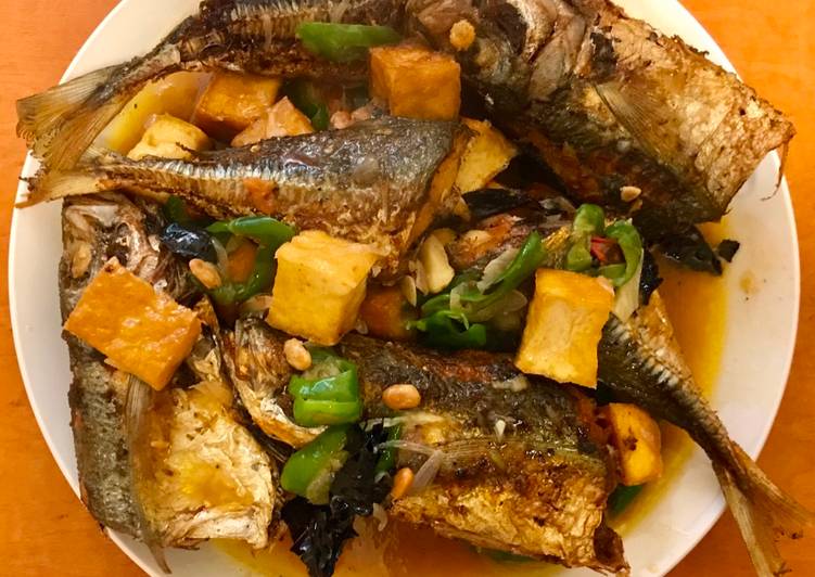 Resep masakan Kembung Tahu Tauco | Cara Buat Kembung Tahu Tauco Yang Paling Enak