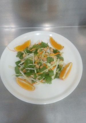 A picture of Healthy veg salad.