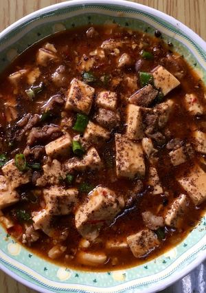 麻婆豆腐（豆瓣醬） 的食譜成品照片