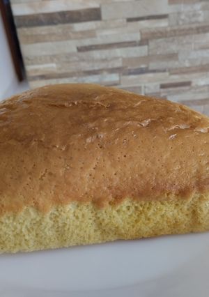 Una foto de Panqué🍰de crema🥛de leche y naranja🥧🍰🍊