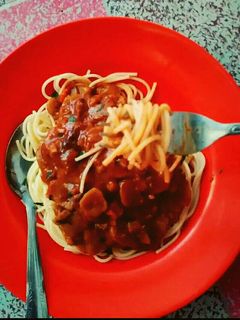 Foto resep Spaghetti BBQ