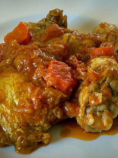 Una foto de Pollo guisado
