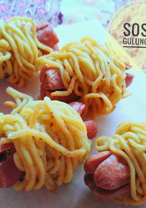 Foto resep Sosis gulung mie