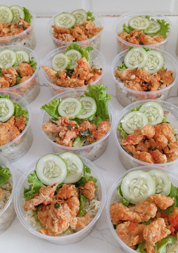 Foto resep 66. Rice Bowl Nasi Daun Jeruk