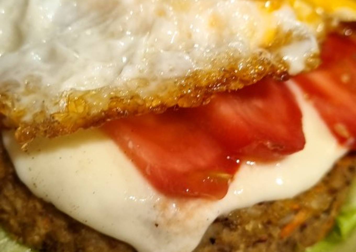 Hamburguesas de Lentejas Veganas, completas!!