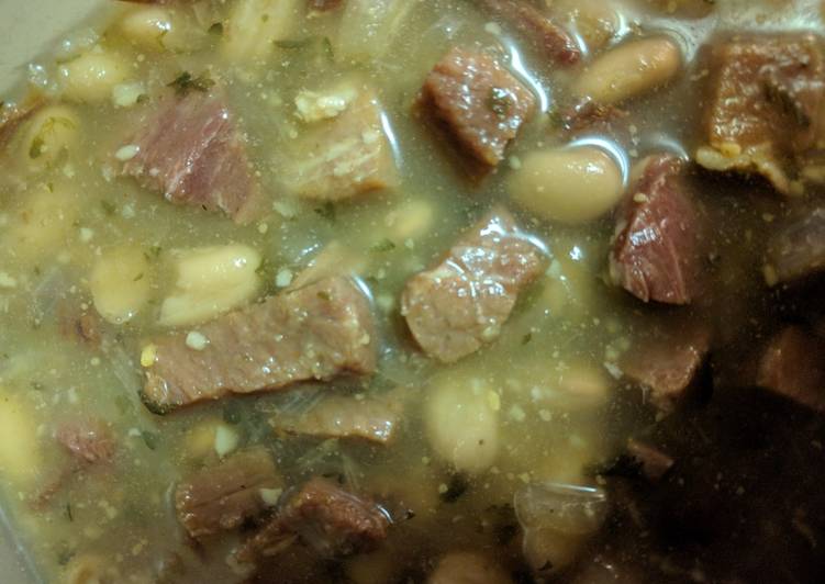 Simple Way to Make Quick Ham &amp; Beans