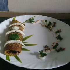 A picture of Moong dal cheela.