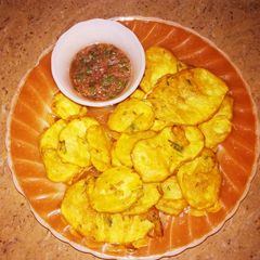 A picture of Bhajia.