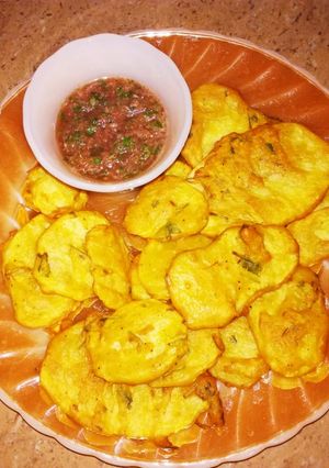 A picture of Bhajia.