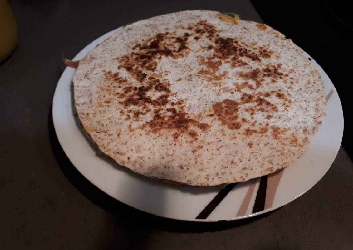 Tortipizza sencilla jamón serrano