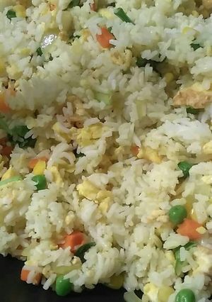 Foto resep Nasi goreng hijau