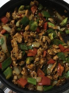 Foto resep Ayam lada hitam simpel cepat
