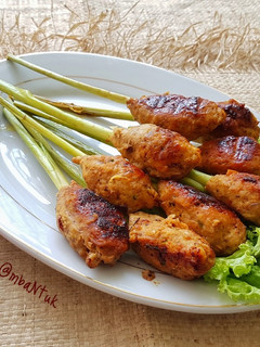 Foto resep Sate Lilit Khas Bali (ayam + kelapa parut)