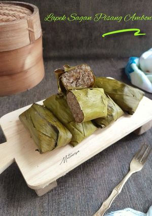 Foto resep Lapek sagan pisang ambon