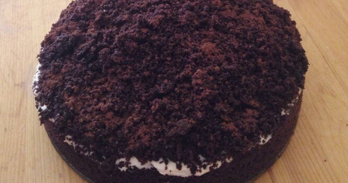 Торт «Норка крота» с маскарпоне — рецепт в домашних условиях