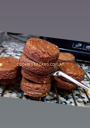Foto resep Cookies kacang coklat