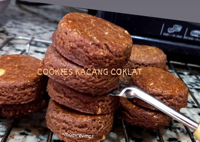 Cookies kacang coklat
