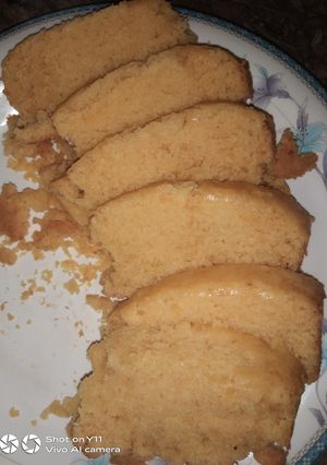 A picture of Mango cake.