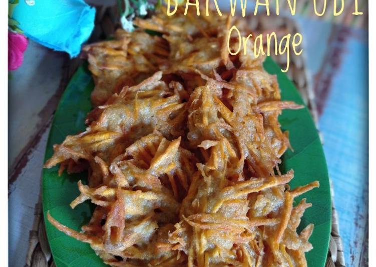 Resep Mudah Bakwan Ubi Orange Ala Warteg