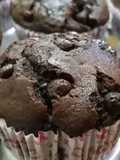 Dangerously Dark Chocolate Muffin