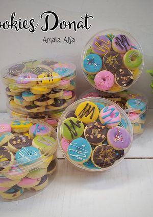 Foto resep Cookies donat