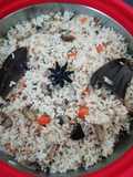 காளான் ஒயிட் பிரியாணி(mushroom biryani recipe in tamil)