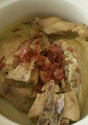 Foto resep Ayam Opor (side dishes sego liwet)