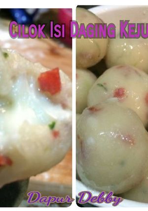 Foto resep Cilok isi daging keju layak jual