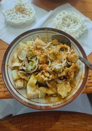 Foto resep Resep Pecel Lontong & Sayur