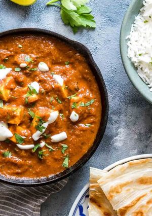 A picture of Paneer Butter Masala.