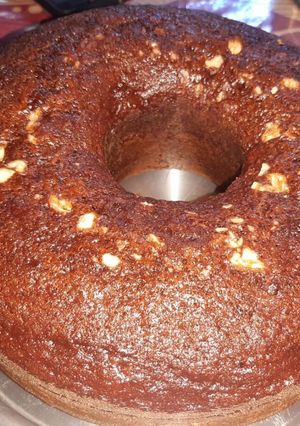 Una foto de Bizcochuelo de chocolate nesquik y nueces