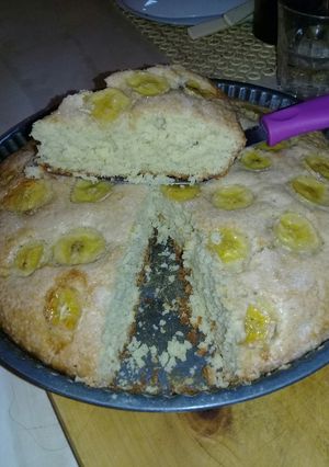 Una foto de Torta de banana
