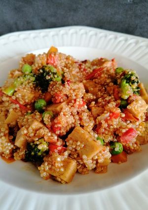 Foto principal de Quinoa con seitán