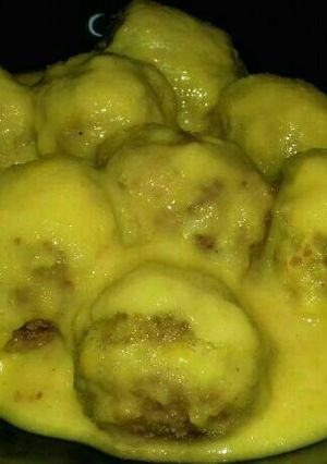 Una foto de Albóndigas de carne en salsa