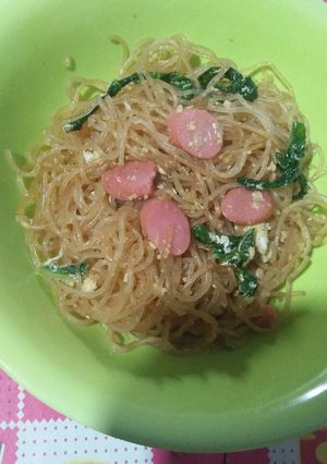 Foto resep Bihun jagung sosis