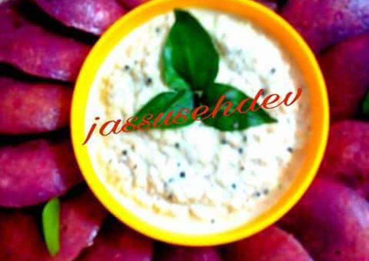 Recipe of Award-winning Beet rawa idli