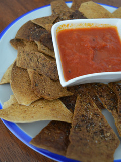 Una foto de "Nachos" con especias