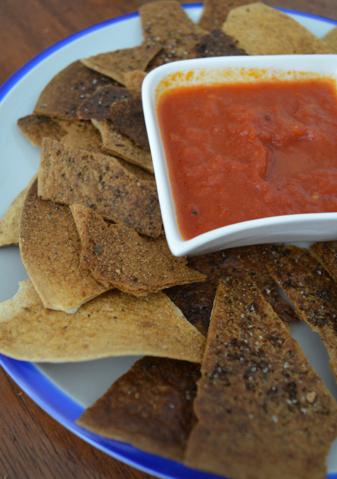 Una foto de "Nachos" con especias