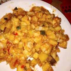 A picture of Potato porridge.