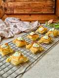 Creamy Matcha Puff Pastry