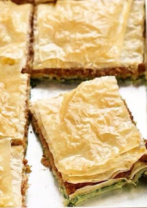 Foto de Spanakopita de carne picada