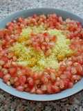 Couscous aux raisins secs et grenade 🥣